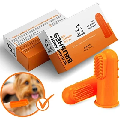 Abbildung von Silicone Finger Zahnbürsten 5 St