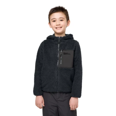 Abbildung von Jack Wolfskin ICE CURL Fleecejacke für Kinder, Größe: 104, Phantom