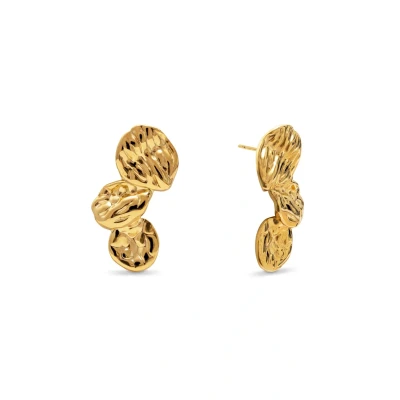 Abbildung von Singularu Golden Ohrringe goldcoloured, Damen, Größe: One Size, Gold/coloured