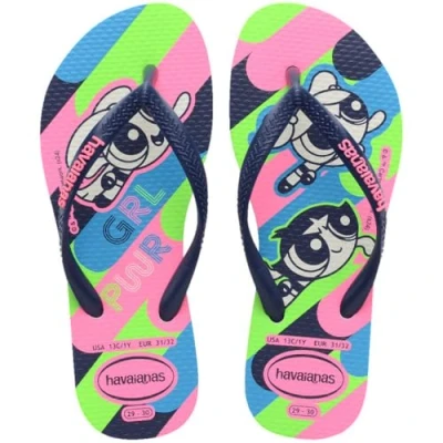 Abbildung von Havaianas Powerpuff Girls Zehentrenner für Kinder, Größe: 25 26, White Kunststoff