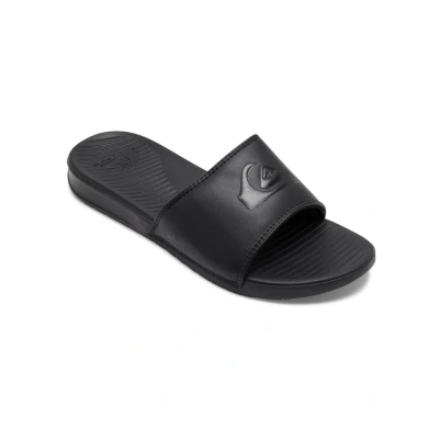 Abbildung von Quiksilver Bright Coast Badesandale, Herren, Größe: 40, Solid black Kunststoff