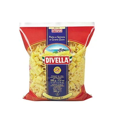 Abbildung von 10x Pasta Divella 100% Italienisch N 61 Ditali 500 g