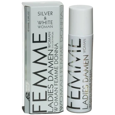 Abbildung von Omerta Silver and White Woman Eau de Parfum 100 ml, 1er Pack (1 x g)