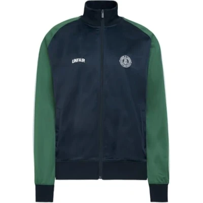 Abbildung von Unfair Athletics Two Side Tracktop Männer Trainingsjacke navy/grün L