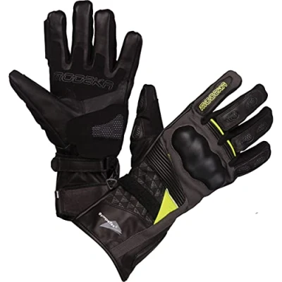 Abbildung von Modeka Panamericana Motorradhandschuhe, schwarz/neon, 9