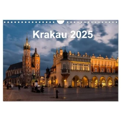 Abbildung von Krakau die schönste Stadt Polens (Wandkalender 2025 DIN A4 quer), CALVENDO Monatskalender