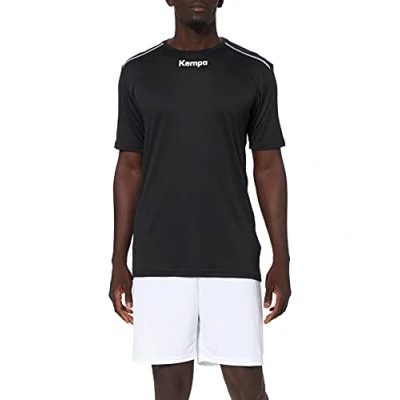 Abbildung von Uhlsport FanSport24 Kempa Handball Polyester Shirt Kurzarm Training Top Rundhals Frauen schwarz Größe S