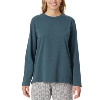 Abbildung von Schiesser MIX Relax Nachtwäsche Shirt, Damen, Größe: 36, Blau
