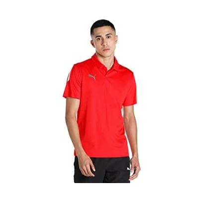 Abbildung von Puma Sport Tshirt, Herren, Größe: Large, Rotweiss