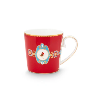 Abbildung von PIP STUDIO Love Birds Medaillon Henkelbecher rot 250ml