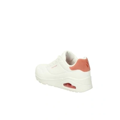 Abbildung von Skechers Sport UNO Sneaker low, Damen, Größe: 38.5, White/coral Schuhe