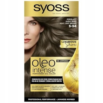 Abbildung von Syoss Oleo Farbe Intense 5 54 Asche Hellbraun