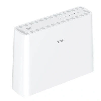 Abbildung von TCL LinkHub HH512 5G Router Ultra Fast, Dual Band, SIM Kartenunterstützung, WiFi 6E, Hotspot für bis zu 32 Benutzer, Weiß [Italien]
