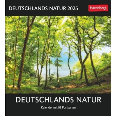 Abbildung von Deutschlands Natur Postkartenkalender 2025 Kalender mit 53 Postkarten: Die schönsten Landschaften in einem Tischkalender: Postkarten zum Sammeln und ... Deutschlands! (Postkartenkalender Harenberg)