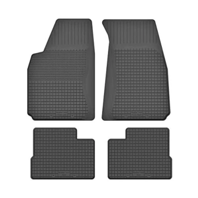 Abbildung von Gummimatten Fußmatten 1.5 cm Rand kompatibel mit Peugeot 306 (Bj. 1993 2003) ideal angepasst 4 Teile EIN Set