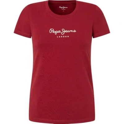 Abbildung von Pepe Jeans NEW Virginia Tshirt print, Damen, Größe: XS, Burnt red