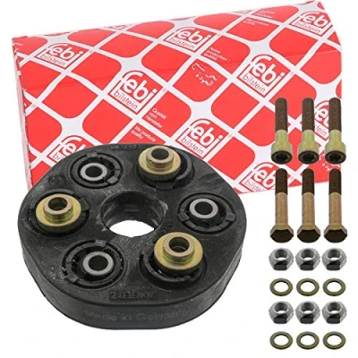 Abbildung von febi BILSTEIN 03628 Hardyscheibe 80 vorne Plus mit Schrauben, Unterlegscheiben Muttern MERCEDES BENZ: 190, W124 Limousine
