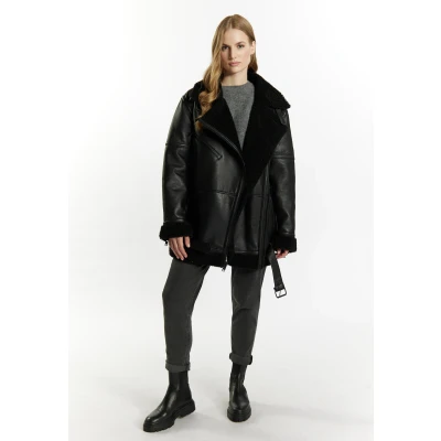 Abbildung von Jacke SCHMUDDELWEDDA M / Schwarz 100% Lamb Leather