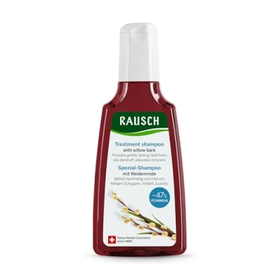 Abbildung von Rausch Weidenrinden Spezial Shampoo (Kräuter gegen fettige Schuppen, Rötungen und Juckreiz in bewährter Qualität Vegan), 1er Pack (1 x 200 ml)