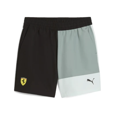 Abbildung von Puma Scuderia Ferrari RACE Shorts für Kinder, Größe: 128, Green moon