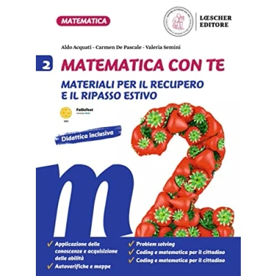 Abbildung von Matematica con te. Materiali Per il recupero e ripasso estivo. la Scuola media (Vol. 2)