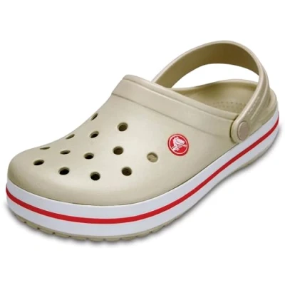 Abbildung von Crocs Unisex Erwachsene Crocband Clog Clog, Stucco/Melon, 38/39 EU
