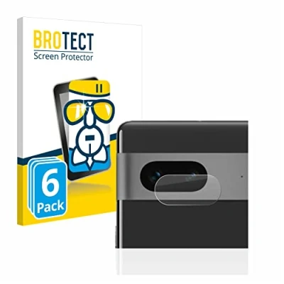 Abbildung von BROTECT Schutzglas für Google Pixel 7 (NUR Kameraschutz) (6 Stück) Schutzfolie Panzer Folie Glas [Extrem Kratzfest 9H, Anti Fingerprint,