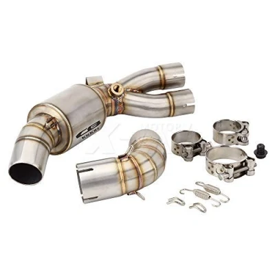 Abbildung von KYN for Honda CB1000R 2008 2009 2010 2011 2012 2013 2014 2015 2016 CB1000 R Motorrad Auspuff Middle Link Pipe Abgaskrümmer
