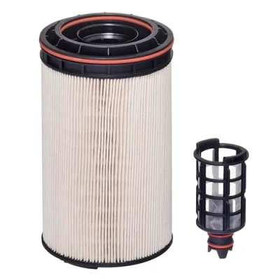 Abbildung von HENGST FILTER E518KP D628 2 Kraftstofffilter Filtereinsatz MERCEDES BENZ: ACTROS MP4, ANTOS