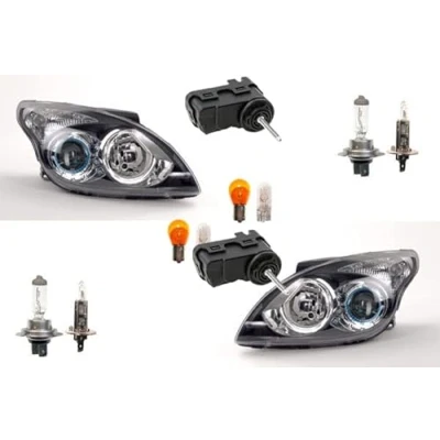 Abbildung von Johns, Scheinwerfer passend für Hyundai i30 07/10 11/11 Leuc. Links Rechts + Stellmotor