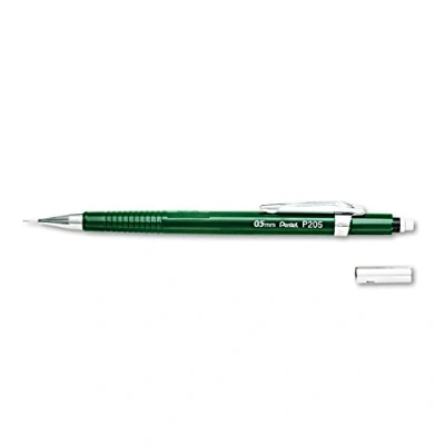 Abbildung von Pentel Sharp 200 P205 Druckbleistift, 0.5 mm, Härtegrad HB, grün (12 Stück)
