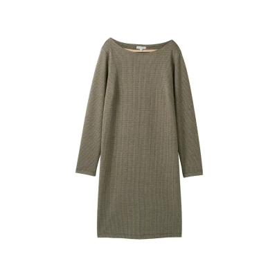 Abbildung von TOM Tailor Freizeitkleid, Damen, Größe: 36, Cargo beige mini pepita