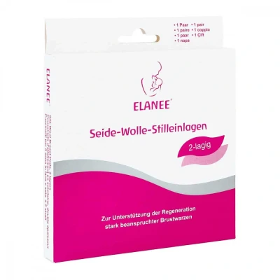 Abbildung von Elanee Stilleinlagen Seide wolle 2lagig