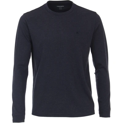 Abbildung von CASAMODA Shirt Langarm Rundhals Jersey nachtblau Gr. M