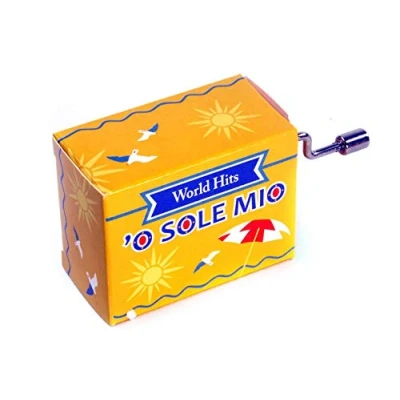 Abbildung von Fridolin O, Sole Mio Welt Hit Mini Drehorgel //Spieluhr Kurbelwerk World