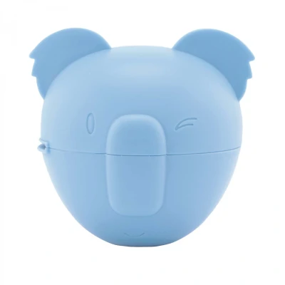 Abbildung von Scatolina porta ciuccio a forma di Koala azzurro