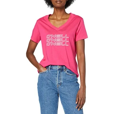 Abbildung von O&#039;Neill Damen Triple Stack v Neck T Shirt, Cabaret, XS