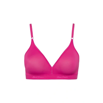 Abbildung von Beedees Microfun N Triangel BH, Damen, Größe: 80D, Fuchsia