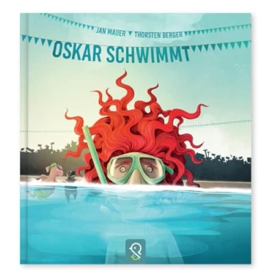 Abbildung von Oskar schwimmt: Ein Bilderbuch darüber, was im Leben wirklich wichtig ist!