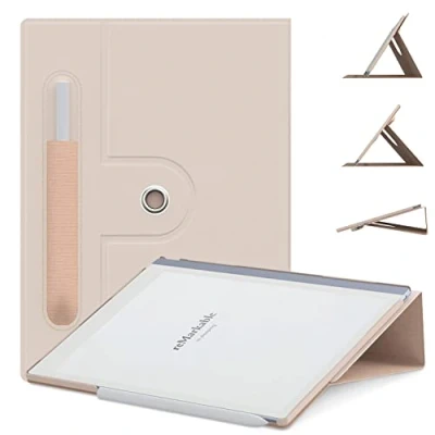 Abbildung von DONGZHU Hülle für Remarkable 2 Paper Tablet 10,3 Zoll 2020 veröffentlicht, Multi Viewing Angels PU Leder Slim Leichtgewicht 10.3 Released