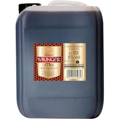 Abbildung von Wikinger Roter Met 1 x 10l Honigwein aus der historischen Ursprungsregion in Norddeutschland Mit Kirschsaft fruchtig aromatisch