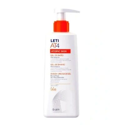 Abbildung von Leti At 4 Gel Baño 250Ml Atopicas