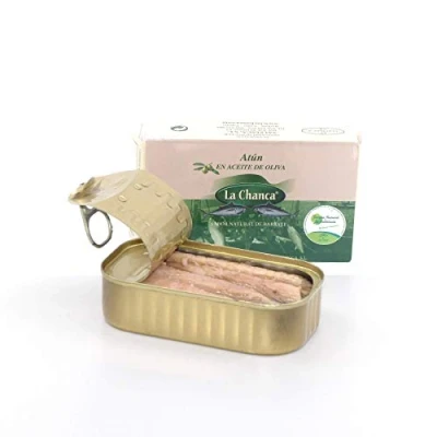 Abbildung von Atún en aceite de oliva in Olivenöl eingelegte Thunfisch Filets aus Galizien 125g