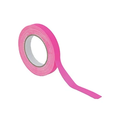 Abbildung von Gaffa Tape 19mm x 25m neonpink UV aktiv 25 m Klebeband zur Deko Gestaltung und Markierung