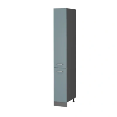 Abbildung von Vicco Hochschrank R Line, Blau Grau/Anthrazit, 30 cm