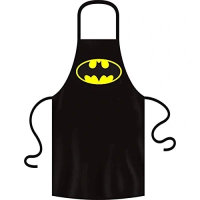 Abbildung von BATMAN Kochschürze Schwarz Original lizensiert