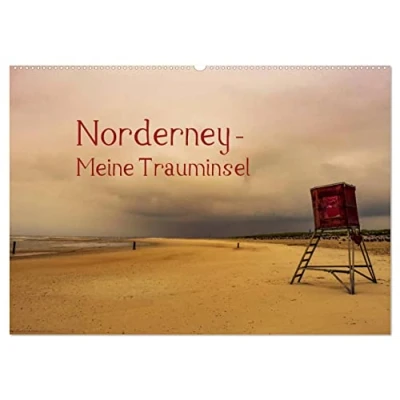 Abbildung von Norderney Meine Trauminsel (Wandkalender 2025 DIN A2 quer), CALVENDO Monatskalender