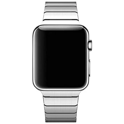 Abbildung von CoverKingz Smartwatch Armband Gliederarmband für Apple Watch 41/40/38mm Ersatz Band Series, Faltschließe Serie 9/8/7/6/SE/5/4/3/2/1
