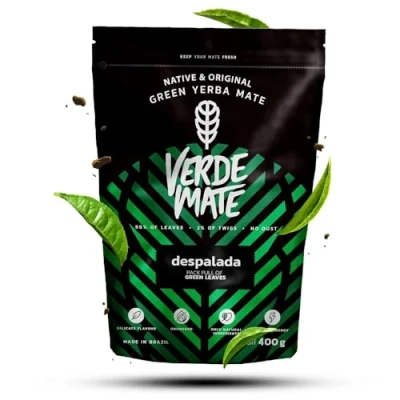 Abbildung von Verde Mate Green Despalada 0,4kg 400g Brasilianische Tee Ohne Zusatzstoffe Sin Palo Zweige Luftgetrocknet