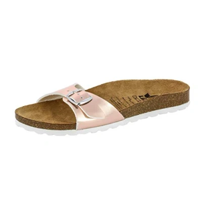 Abbildung von Lico Damen Bioline Once More Pantoletten, Rose, 42 EU